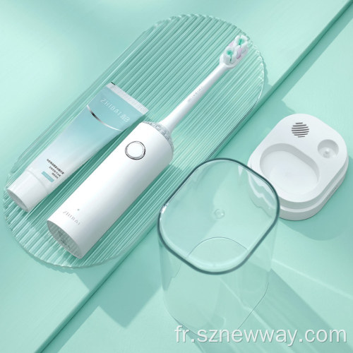 Zhibai électrique brosse à dents rechargeable USB étanche